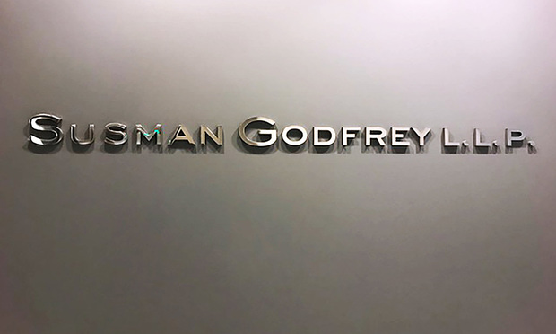 Change Is Happening at Susman Godfrey A Tough Loss a New Leader and a Plan for Courting Clients