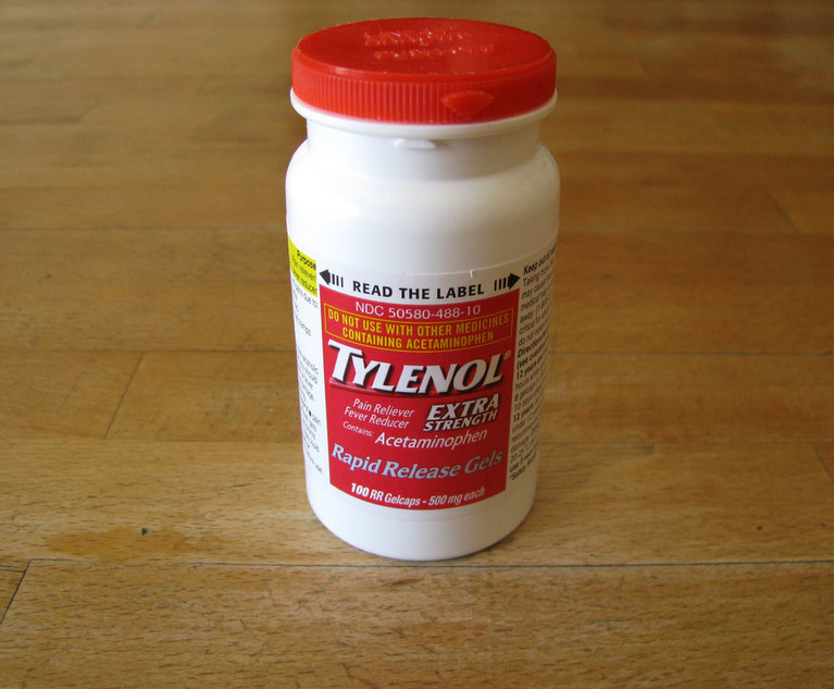 Tylenol's Prenatal Health Risks Lawsuits Against J&J Move Forward