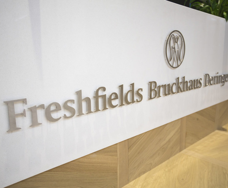 Freshfields Poaches MoFo Privacy Partner in Silicon Valley To Co Lead Practice