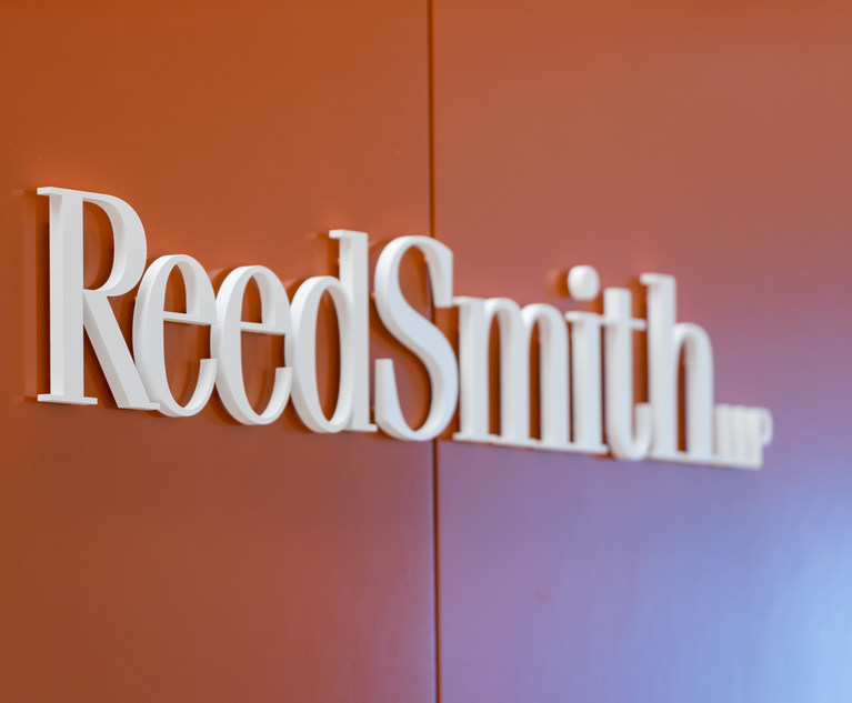 Reed Smith PEP London Revenue Up Over 13 