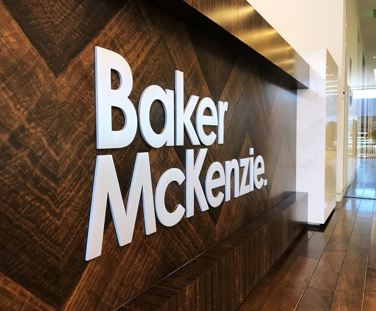 Australia's Clayton Utz Takes Baker McKenzie Insolvency Head