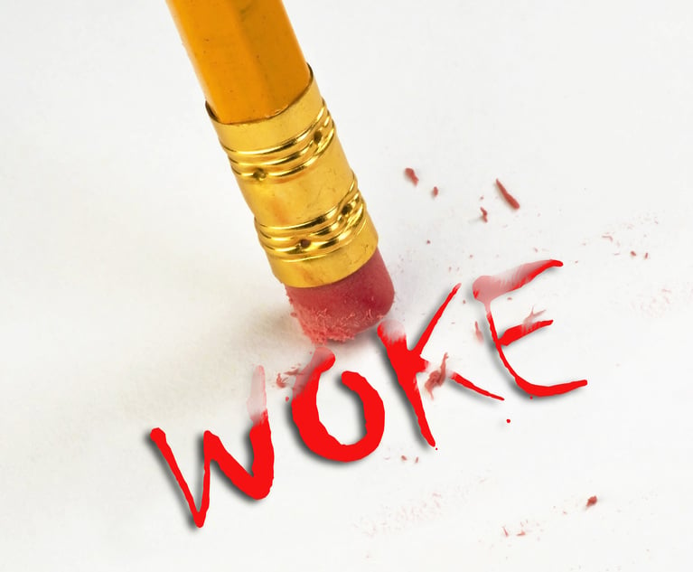 Law's 'Anti Woke' Backlash Is Very Real