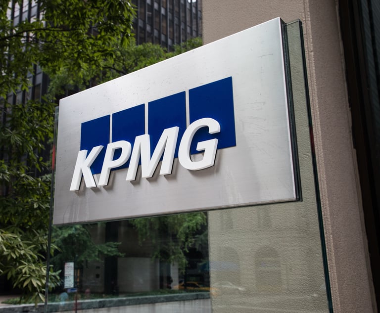 KPMG's Hong Kong Affiliate Law Practice Set to Shut Down