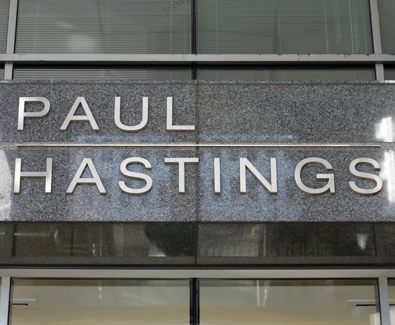 Paul Hastings Lands Two Shearman Lawyers in Capital Markets One with Latin America Expertise