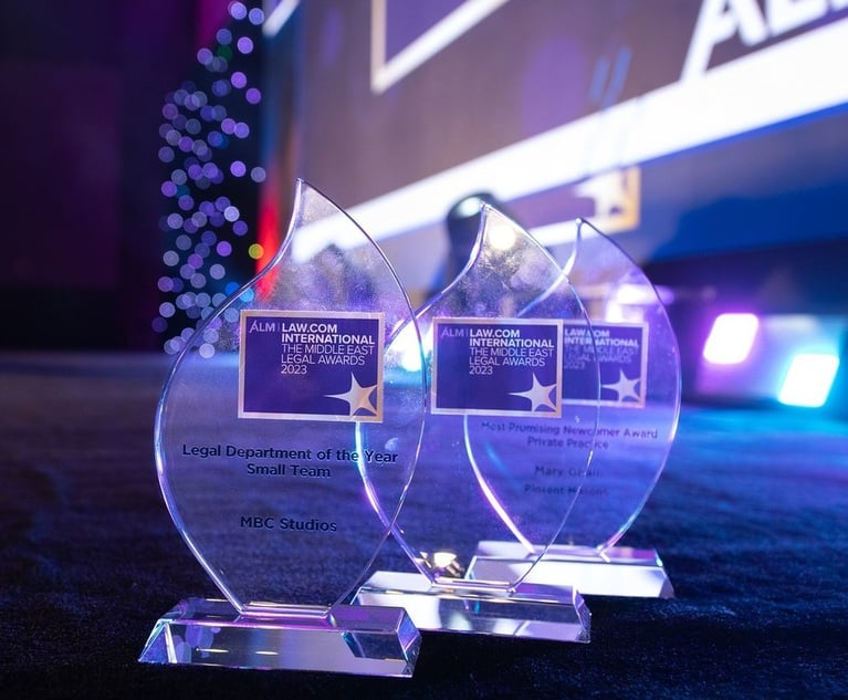 Nominations Open for the 2024 Middle East Legal Awards