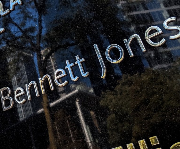 Bennett Jones' Adds 3 New Partners in Montreal Continuing Expansion of Its Newest Office