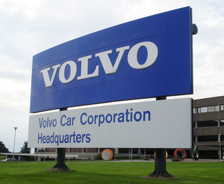 Volvo to Switch Gears in Legal with New General Counsel