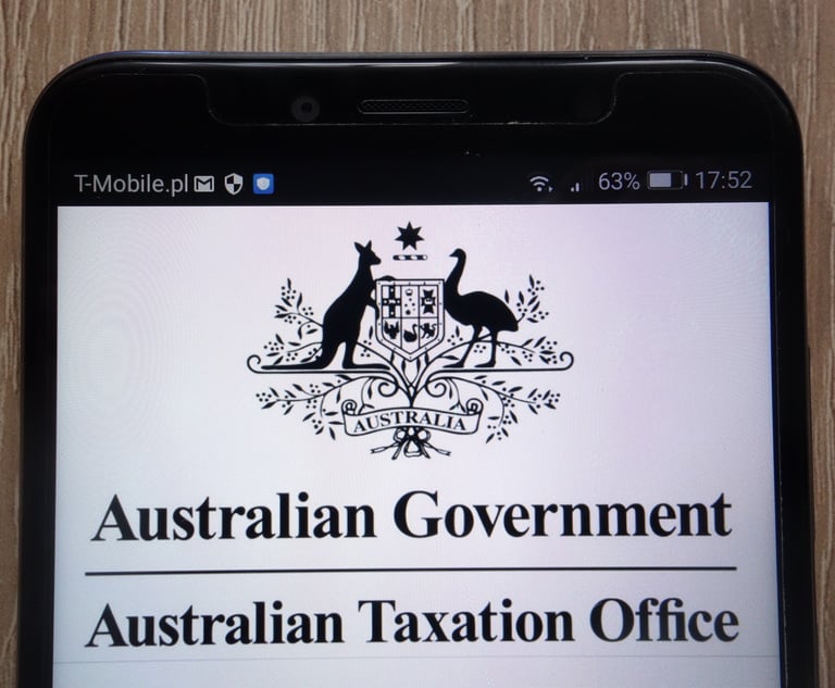 Law Firm Partners Income Tax Arrangements Come Under Scrutiny in Australia