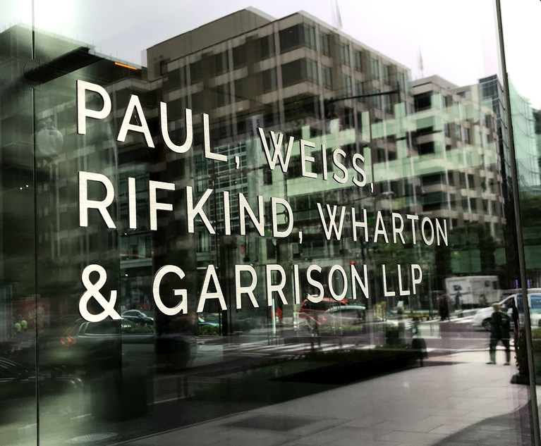 Former Milbank Partner is Latest Paul Weiss UK Addition