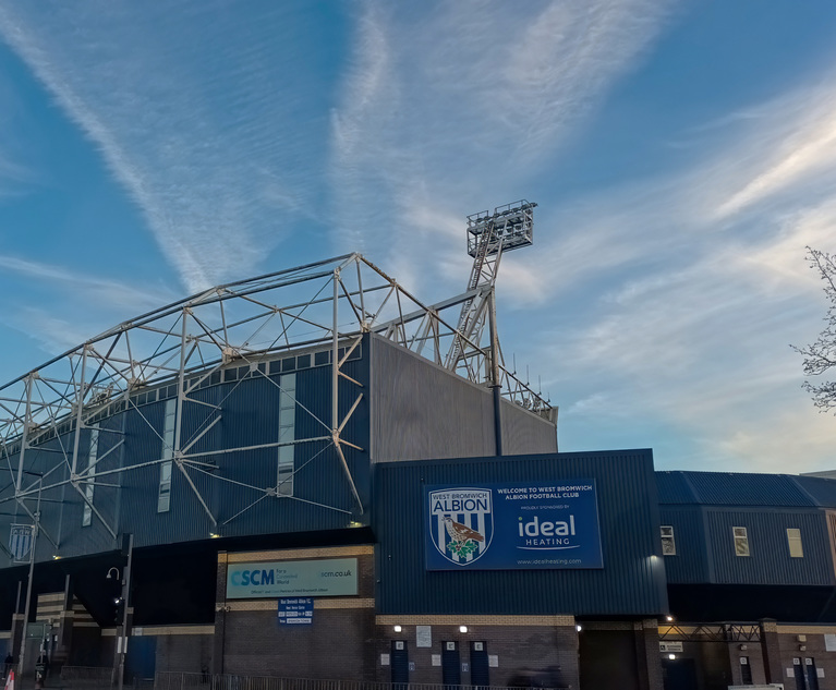 US Firms Net Latest UK Football Deal as West Brom Finds Buyer