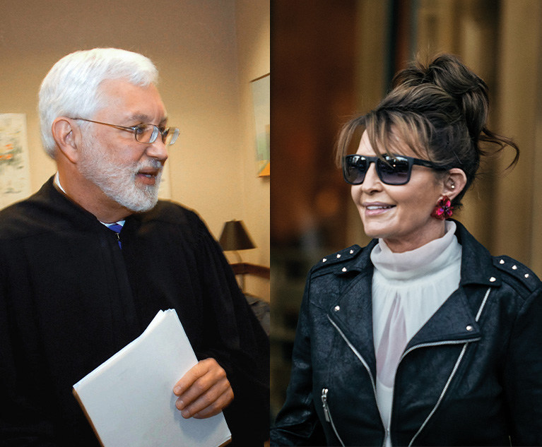 Rakoff Defending Controversial Announcement Says Palin's Defamation Case 'Wholly Failed'