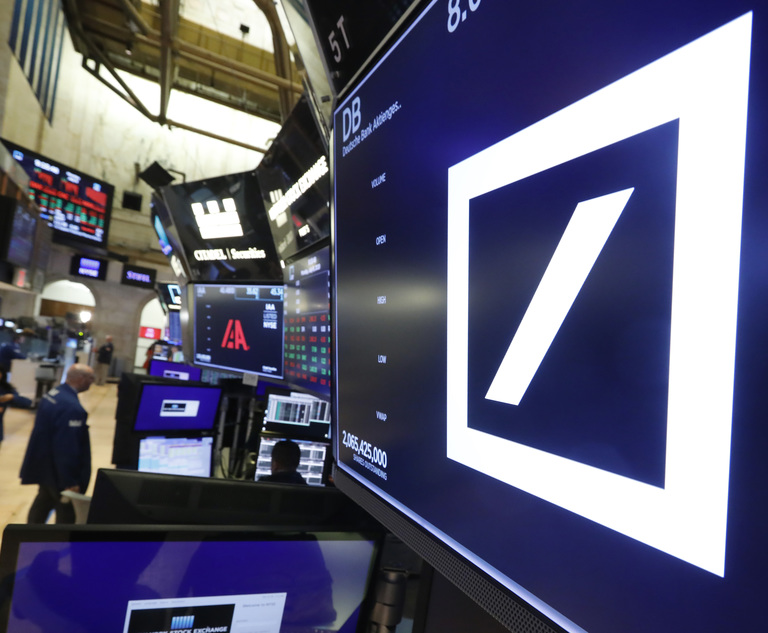 Deutsche Bank Agrees to 75 Million Settlement to End Epstein Victims' Proposed Class Action