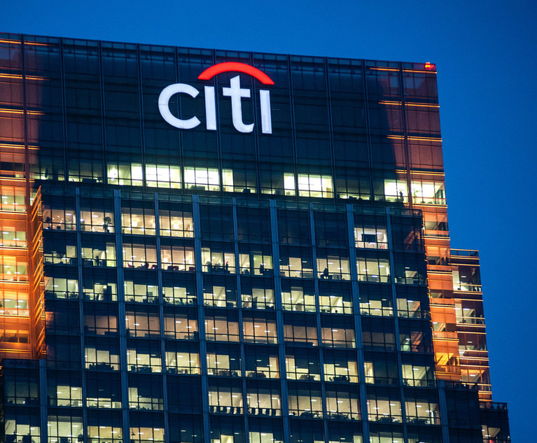 Citigroup Taps Former US Treasury Official as General Counsel