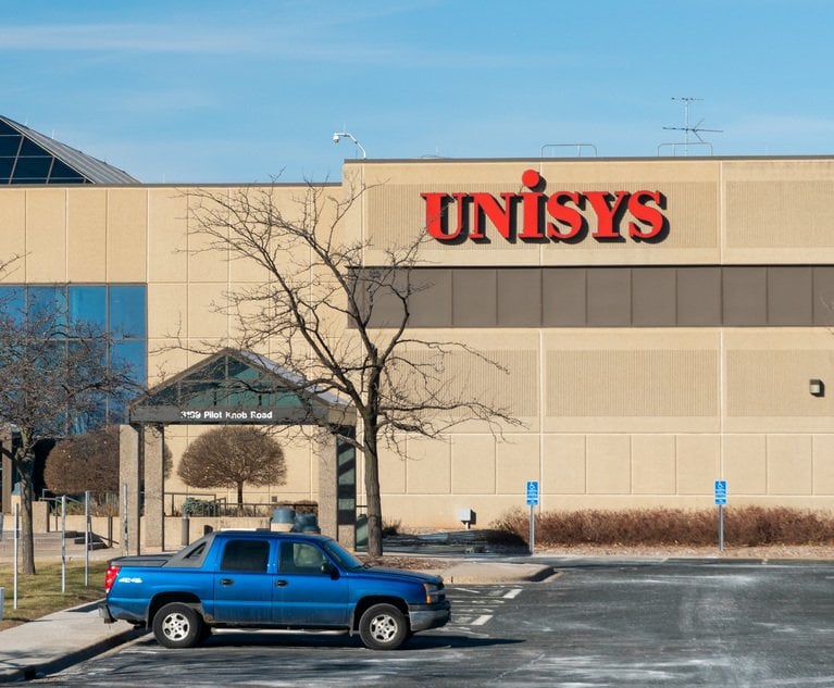 Unisys Taps Fast Rising ITT Lawyer as New General Counsel