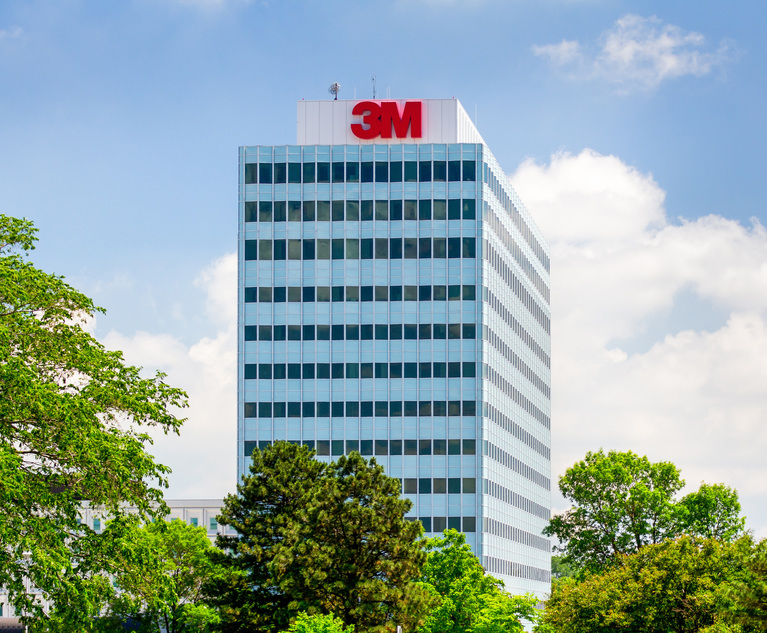 3M Legal Chief Moves Onto Company's Highest Paid List After Year of Taming Threats