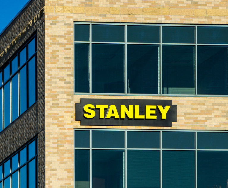 Stanley Accuses Supplier of Breach of Contract in New Suit