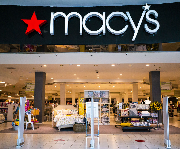 Sabatini & Associates Takes on Jackson Lewis in Sexual Harassment Suit Against Macy's