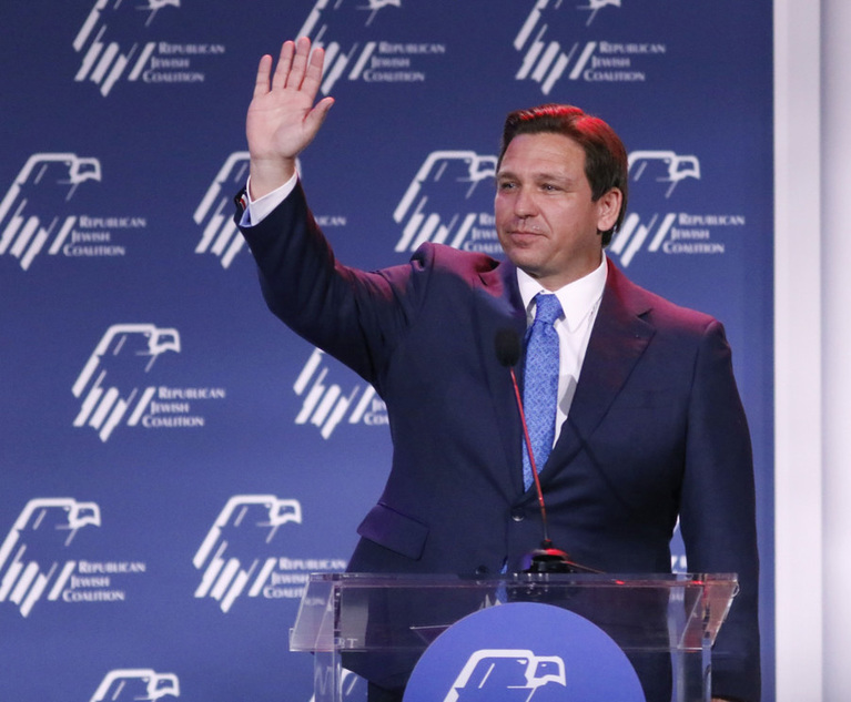 In DeSantis' Sunshine State Politically Connected Firms Make Hay