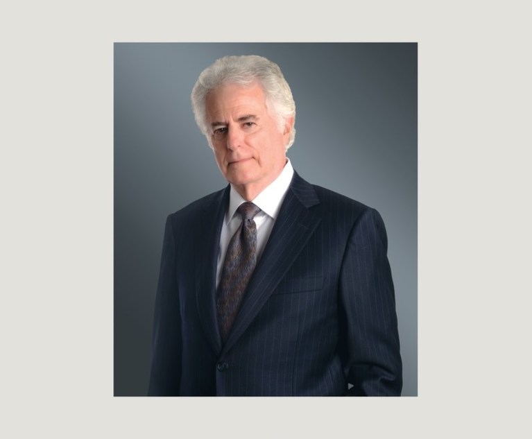 Greenberg Traurig Veteran Barry Richard Who Aided G W Bush Recount Exits Over Conflicts