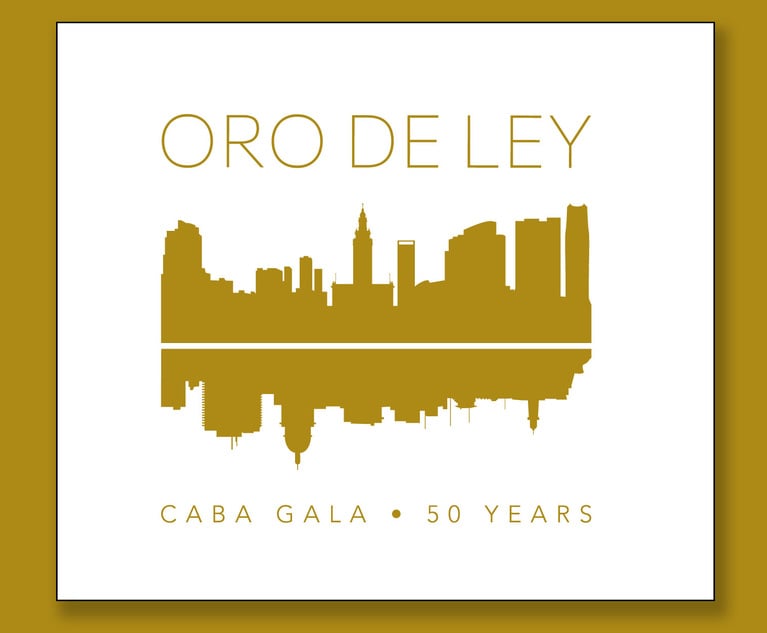Cuban American Bar Association's Gala Takes on Year 50 With This New President
