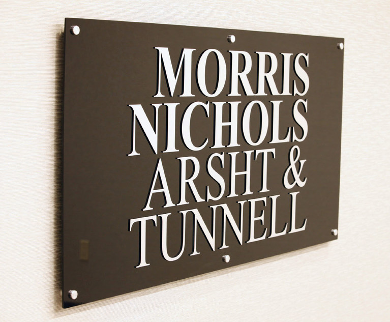 Morris Nichols Partner Co Presented at Inns of Court Event