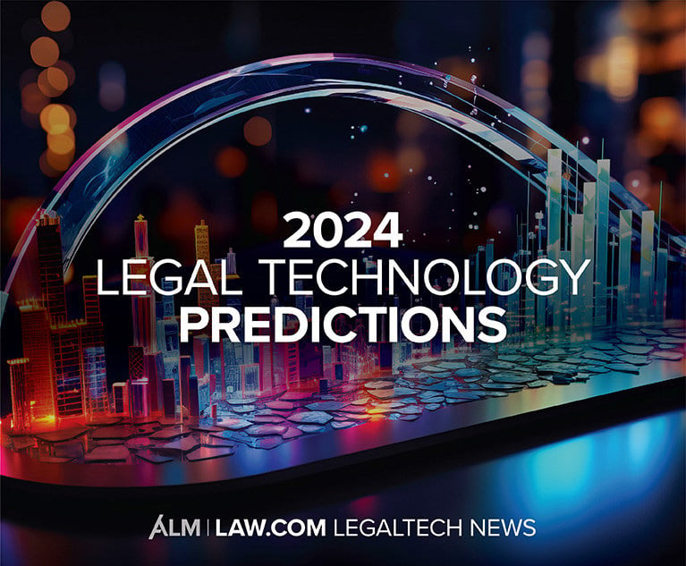 Legal Tech's Predictions for Artificial Intelligence in 2024