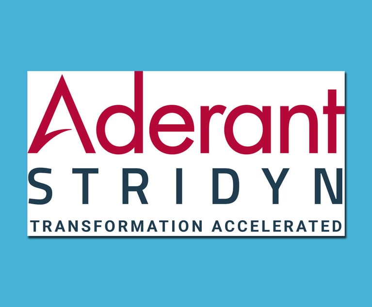 Aderant Launches Stridyn New AI Powered Cloud Platform to Connect All Products