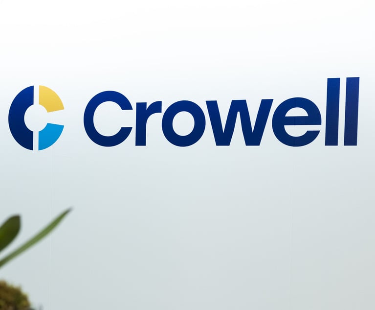 IP Trio From Allen & Overy Leave for Crowell as Firm Builds AI and Tech Expertise