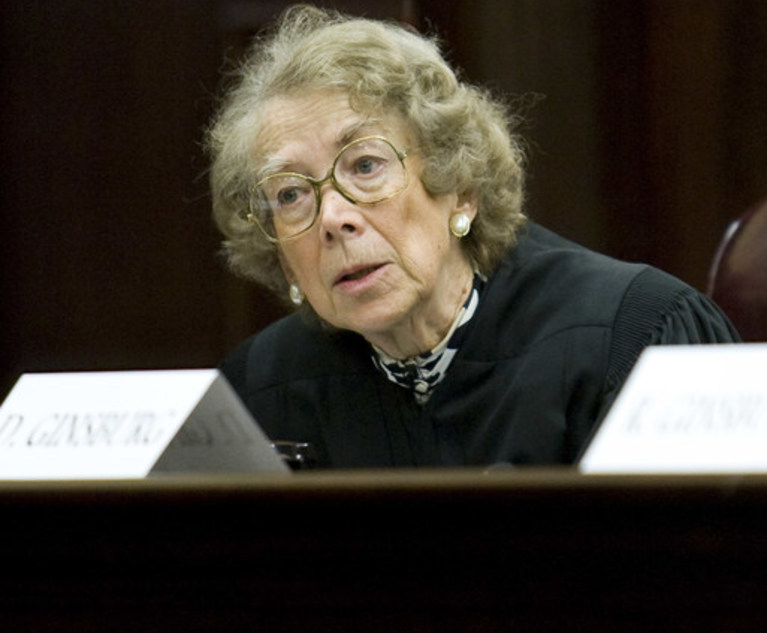 Suspended Judge Newman Discusses Her 'Proclivity of Dissenting' at ABA Event