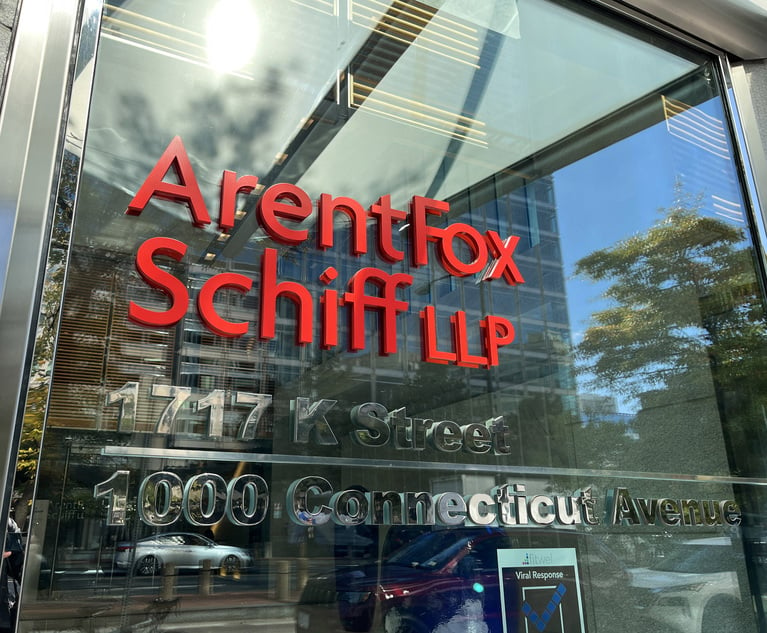 ArentFox Schiff Faces Discrimination Suit Tied to Postmerger Staff Consolidation