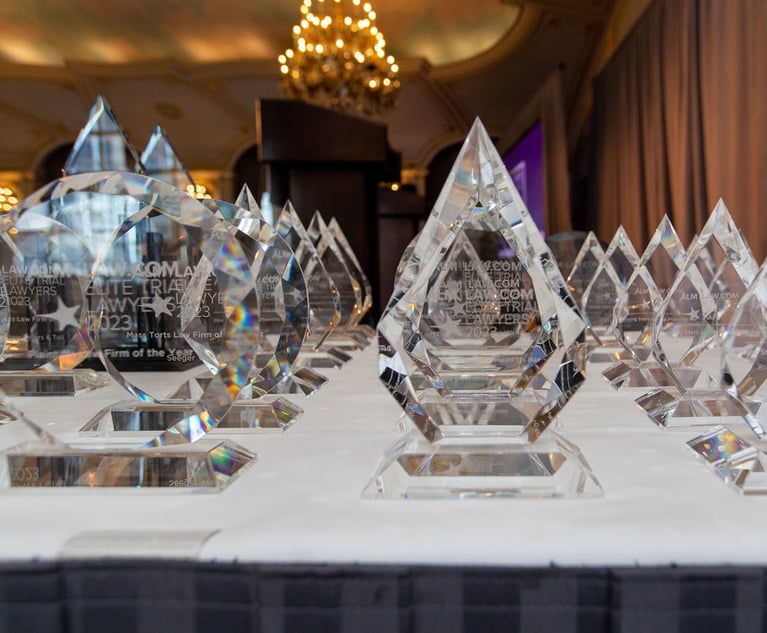 The National Law Journal Announces 2024 Elite Trial Lawyers Awards Finalists