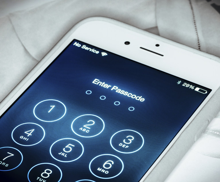 Appellate Division: State Can Compel Defendant to Provide Cellphone Passcode