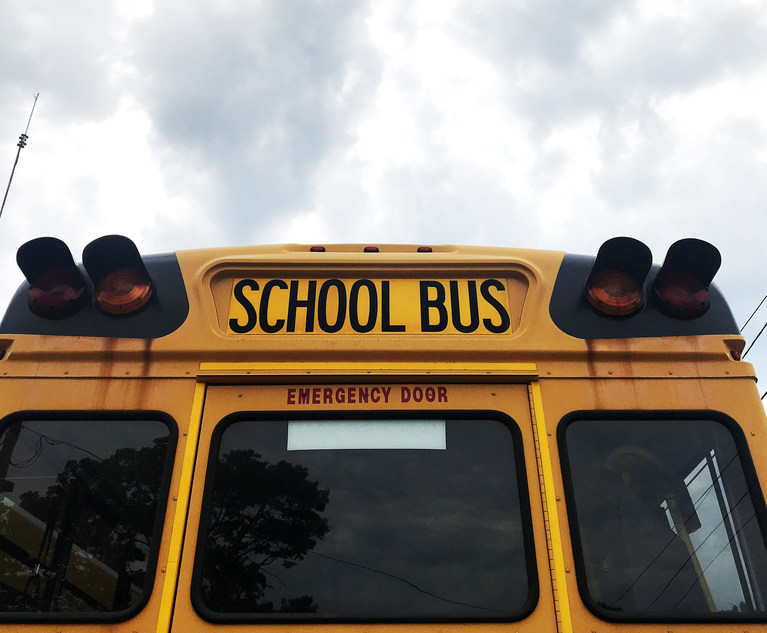 Appellate Division Won't Apply Law Against Discrimination to Sexual Abuse Committed on a School Bus