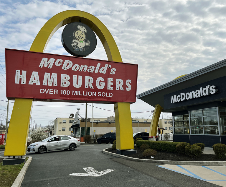 Attorney Disciplined for 'Willful Blindness' to Client Relationships in Litigation Over Construction of McDonald's Restaurant