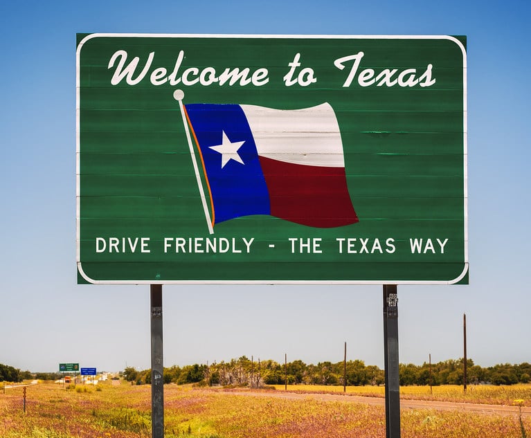 Amid Strong Performance in Local Markets Law Firms Continued to Open Up Shop in Texas in 2023