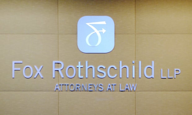 Fox Rothschild to Merge With 21 Lawyer San Francisco Boutique