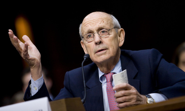 Adding Justices Would Cause 'Eroding' of Trust in High Court Breyer Asserts