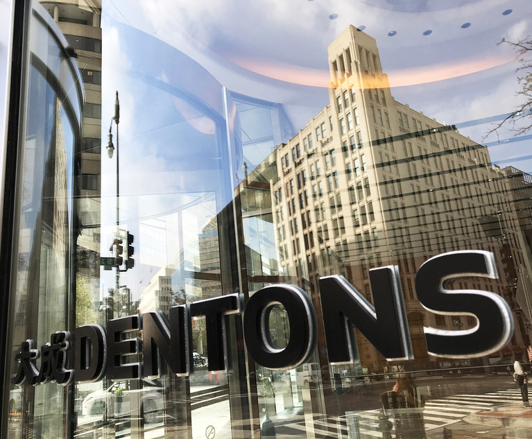California Appellate Court Halts Arbitration in Ex Dentons Partner's Suit Against Firm
