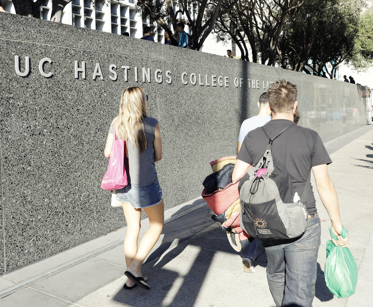 UC Law SF Loses Appeal That Would Have Ended Challenge to Name Change From 'Hastings'