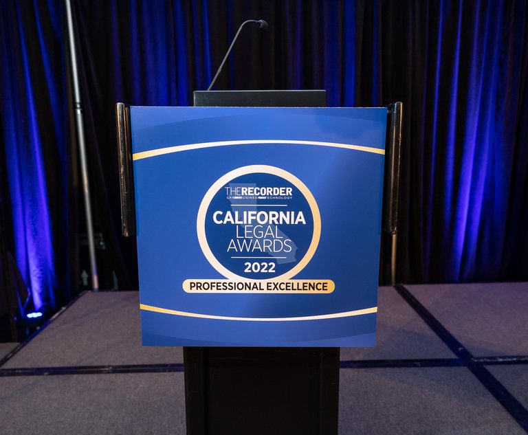 Deadline Extended: The Recorder's 2023 California Legal Awards