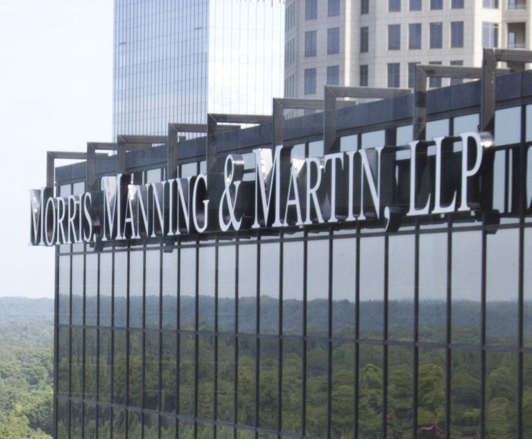 Morris Manning & Martin Launches White Collar Defense Practice Led by Former SEC Counsel