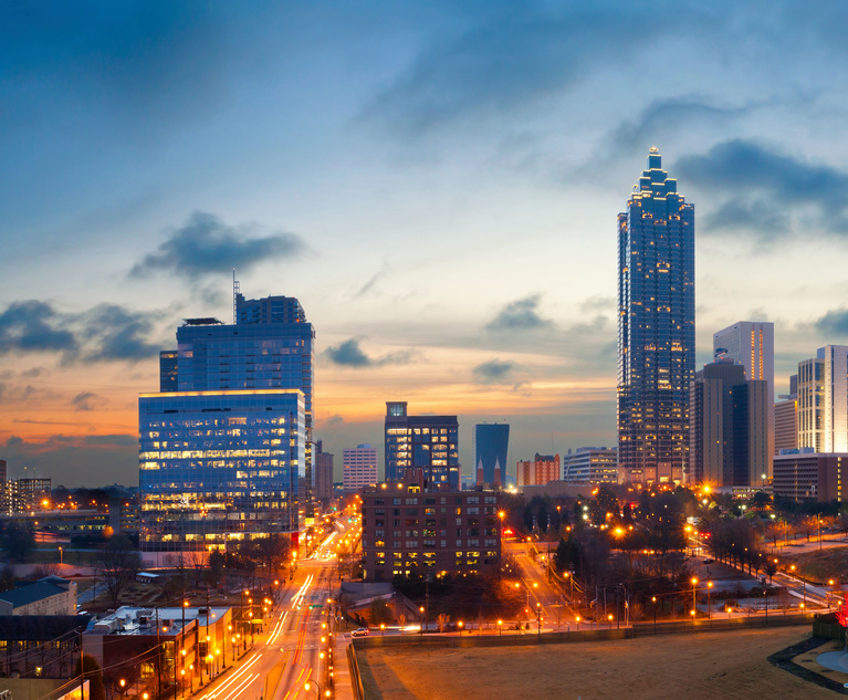 In Atlanta Partner Moves Big Law Looks to Real Estate and Transactional Practices