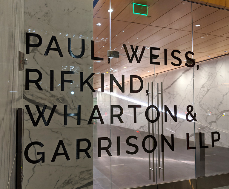Paul Weiss Adds Corporate Partner From Kirkland