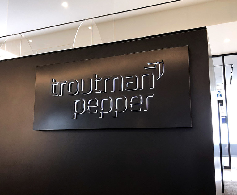 Strong Deals Led Troutman Pepper to Another Year of Revenue Gains