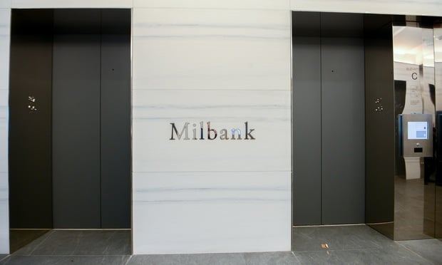 Milbank Sees 16 Spike in Revenue and Profits Amid More Demand for Partner Hours