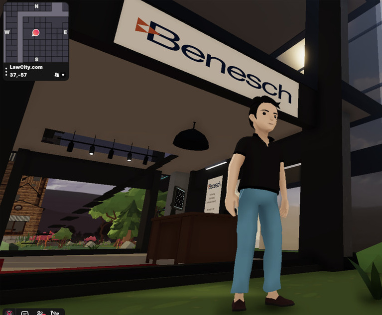 Entering the Metaverse Benesch Sees the 'Next Iteration of the Commercial Internet'