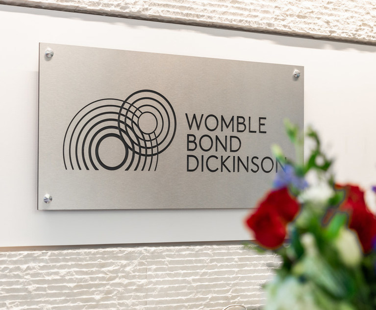 Womble Bond Dickinson Confirms Merger Talks With UK Firm