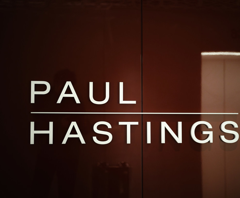 Paul Hastings Lands Two Fintech Partners Including Co Chair of Perkins Industry Group