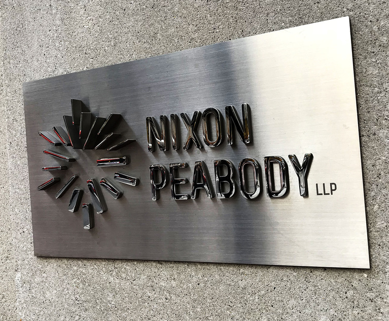 Nixon Peabody Targets 30 Women Equity Partners by 2025 as Firm Hires DEI Leader From Paul Weiss