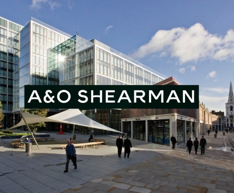 A&O Shearman Announces First Partner Promotions Round Ahead of May Merger